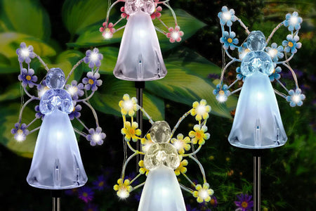 Customizable Sunlight Outdoor Garden Angel Lamp